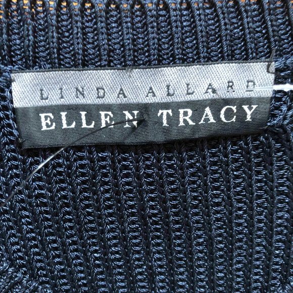 Military Motif Sweater by Linda Allard Ellen Tracy - Picture 15 of 16